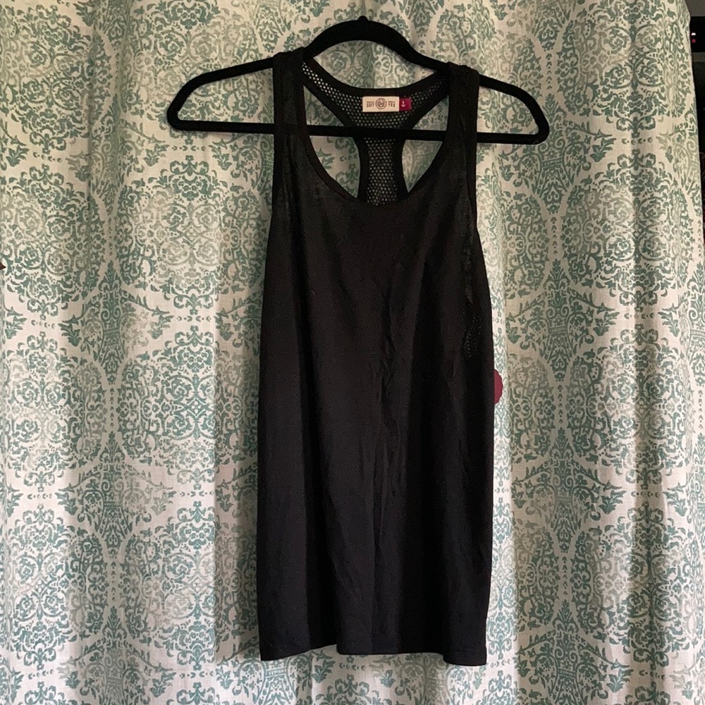 SO Mesh Back Solid Racerback, Size S